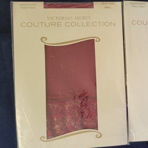 Victoria's Secret Couture Collection Thigh Highs Sz S